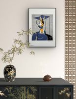 Roy Lichtenstein « Femme au chapeau » 89/150